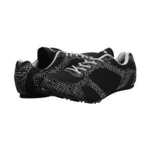 Vector X Men's Sprint Running Shoes (Black-Grey)