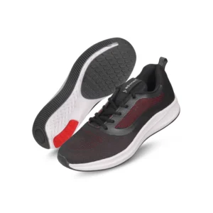 Vector X RS-7600 Running Shoes (Black-Red)