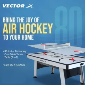 VECTOR- X SOCCER TABLE 80" AIR HOCKEY TABLE